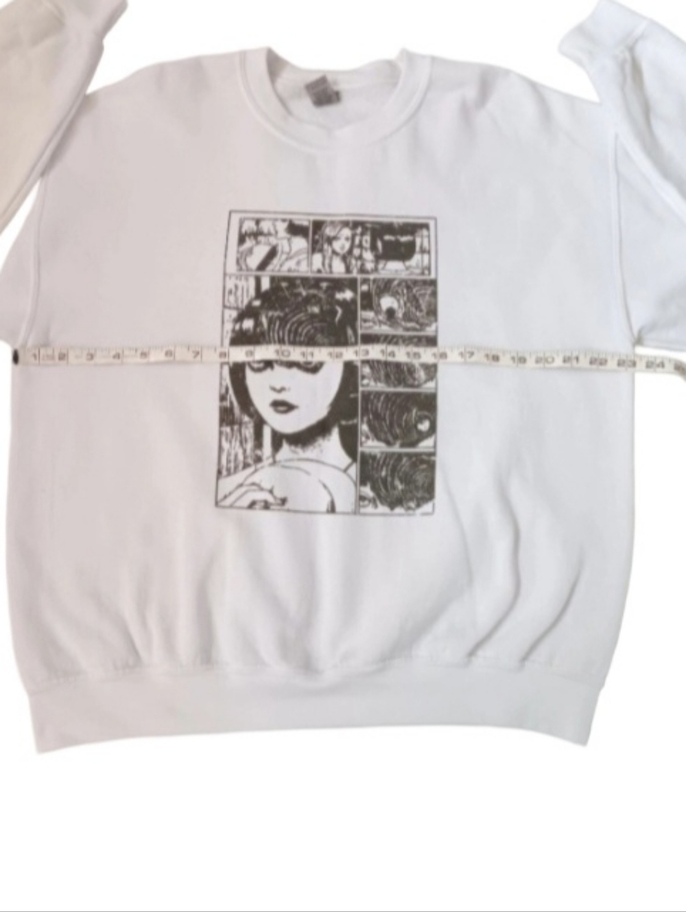 RIVEBELLA Manga Series Uzuma Junji Sweatshirt | EUC | Gildan Pullover - Picture 4 of 9
